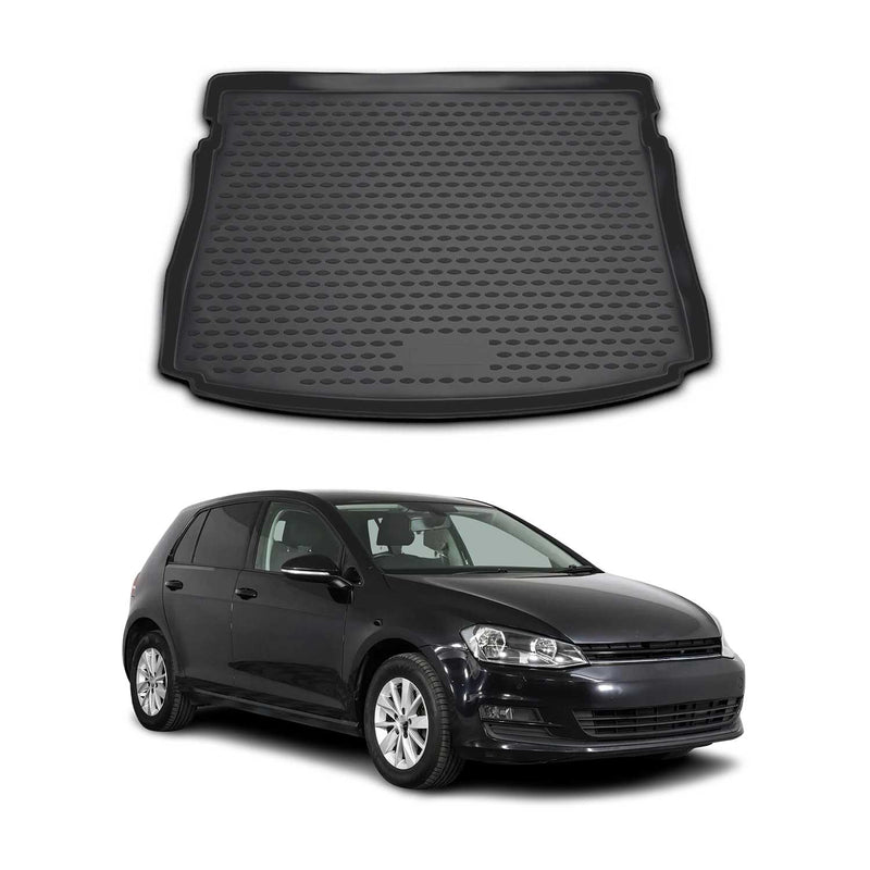 Tappetino per bagagliaio in gomma TPE per VW Golf 2012-2019 hatchback