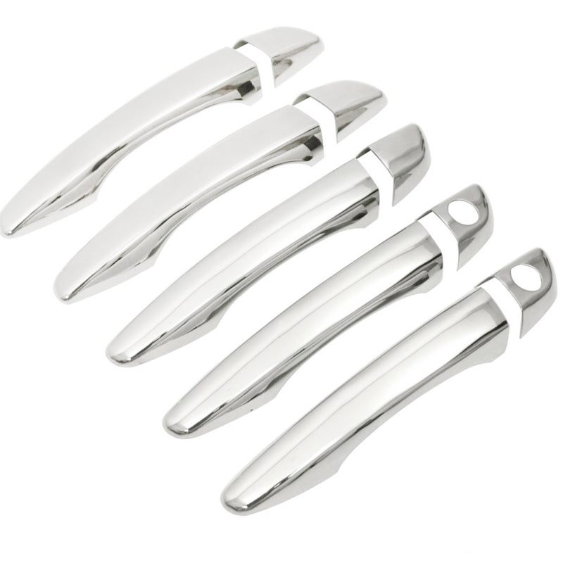 Copri maniglie porte per Peugeot Expert Traveller 2016-2024 5 porte cromate 10x