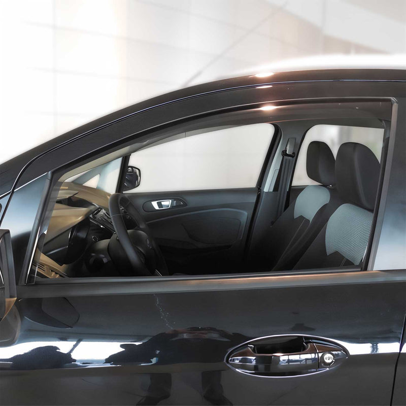 Deflettore antivento e antipioggia per Ford Ecosport 2014-2024 acrilico scuro 2 pezzi