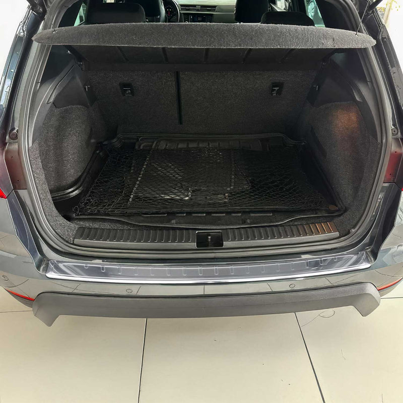 Protezione paraurti per soglia di carico per Seat Arona 2017-2025 in acciaio inox argento