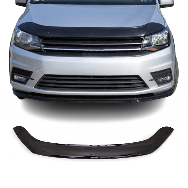 Deflettore cofano protezione insetti e pietre per VW Caddy 2015-2020 scuro