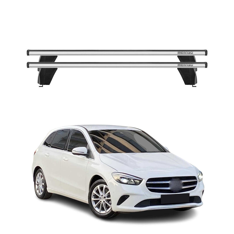 Barre portatutto Menabo per Mercedes Classe B W247 2018-2025 ABE grigio alluminio