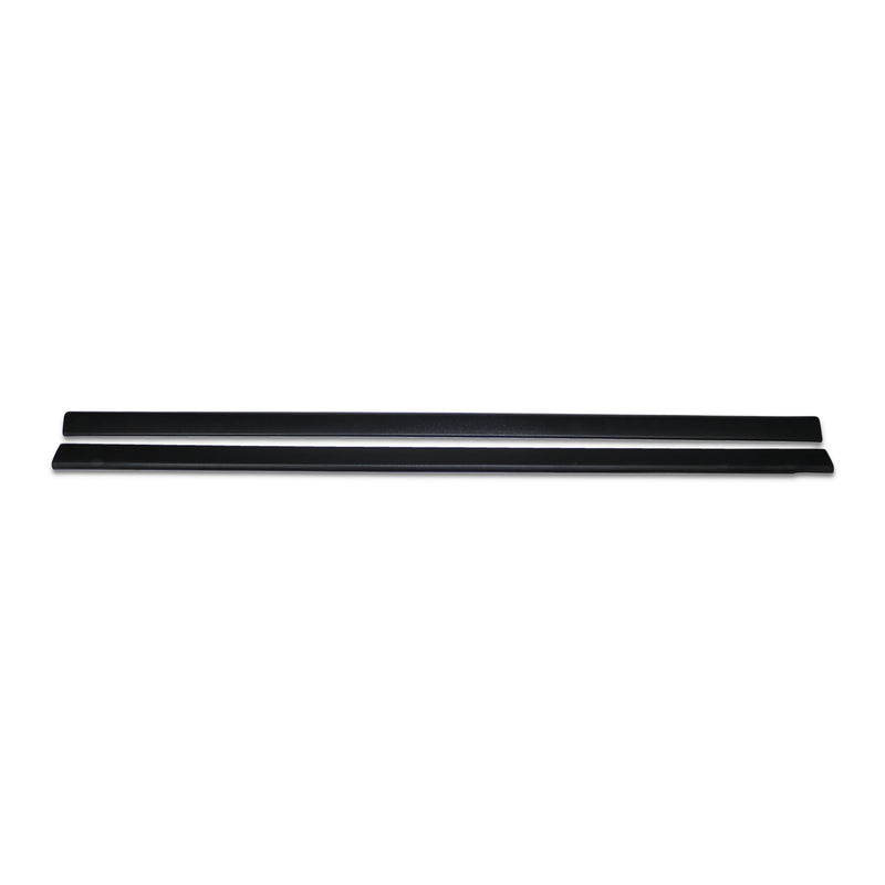 Minigonne laterali corte in plastica ABS nera per VW Caddy 5 L1 2021-2025, 2 pezzi