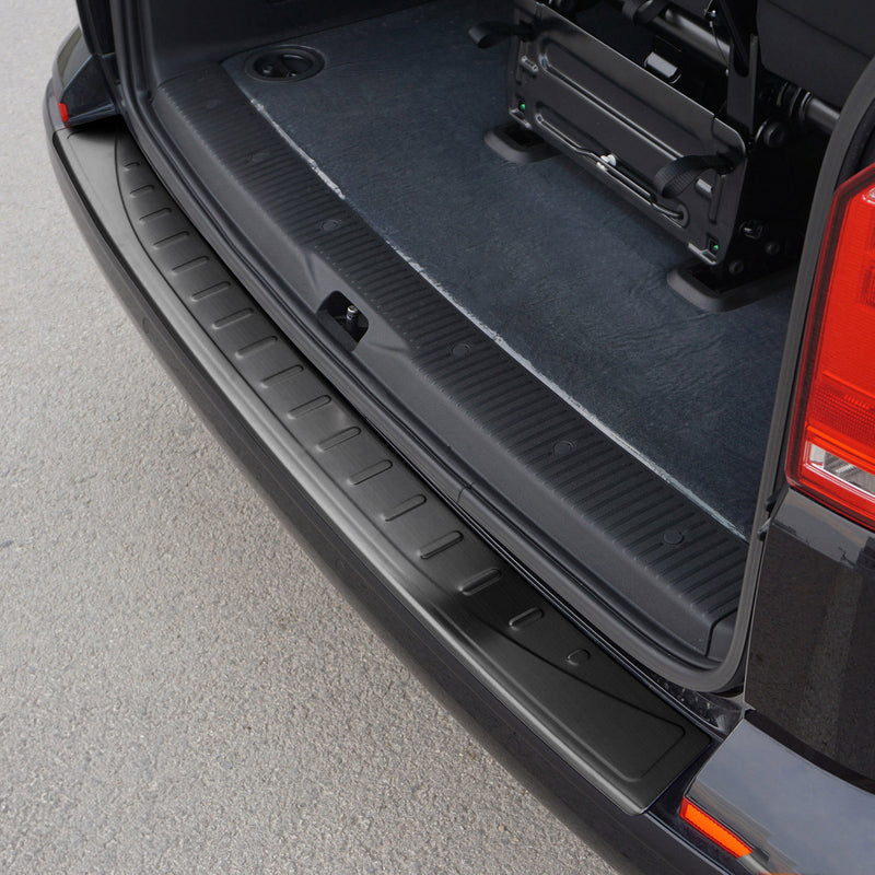Paraurti di protezione della soglia di carico per VW T6 T6.1 2015-2024 porta singola spazzolato scuro