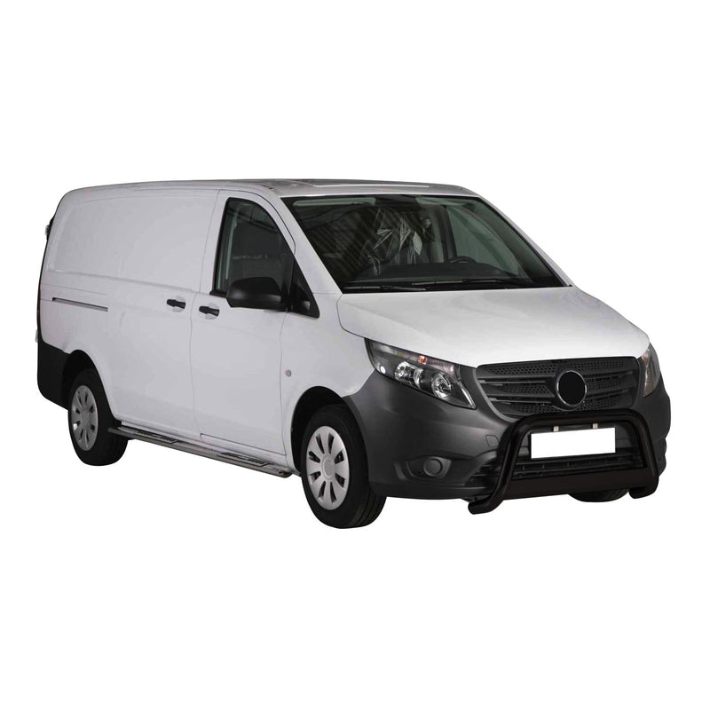 Protezione anteriore per Mercedes Vito Viano 2015-2019 ø63 acciaio nero