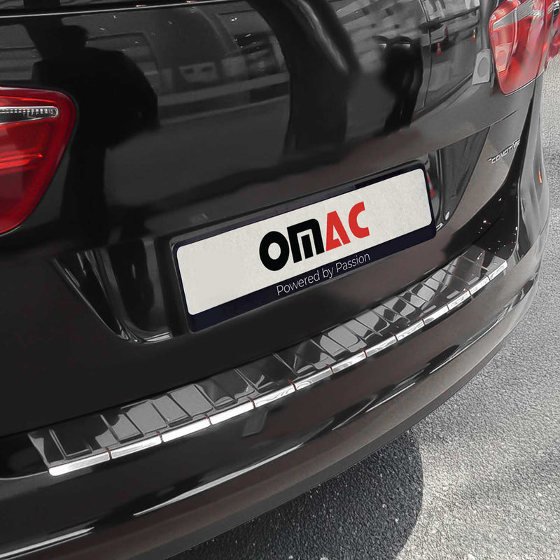 Protezione paraurti per soglia di carico per VW Sharan 2010-2025 in acciaio inox argento 1 pezzo