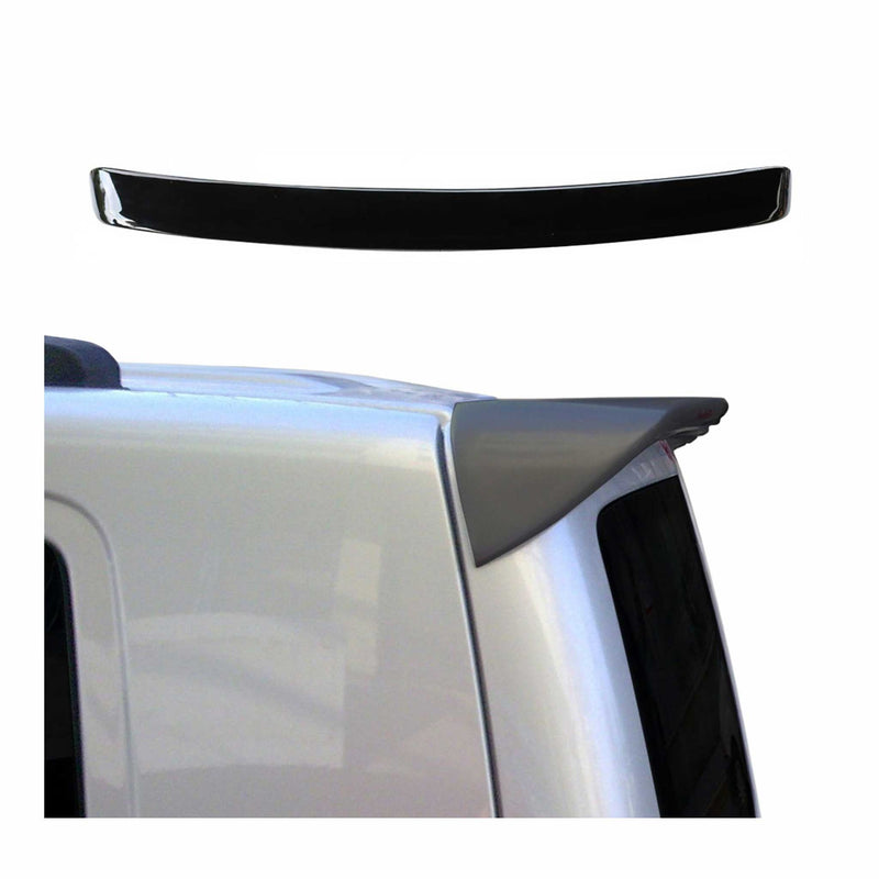 Spoiler posteriore per tetto per VW T5 2003-2015 verniciato nero ABS