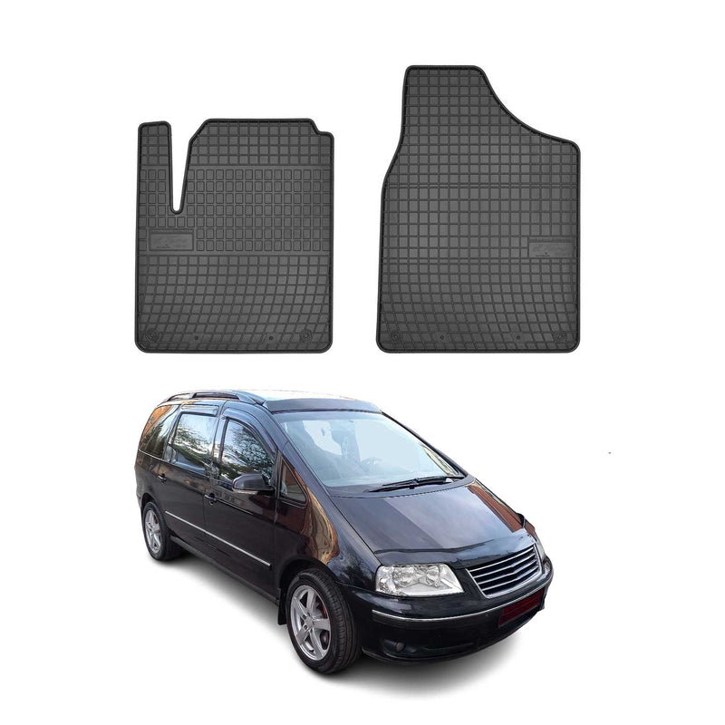 1995-2010 VW Sharan Fußmatten TPE Schwarz 2 tlg