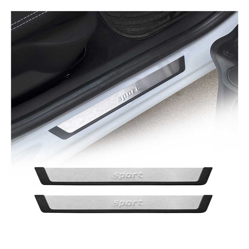 Soglie delle portiere sportive per Tesla Model 3 Modello XSY Sport cromate spazzolate 2x