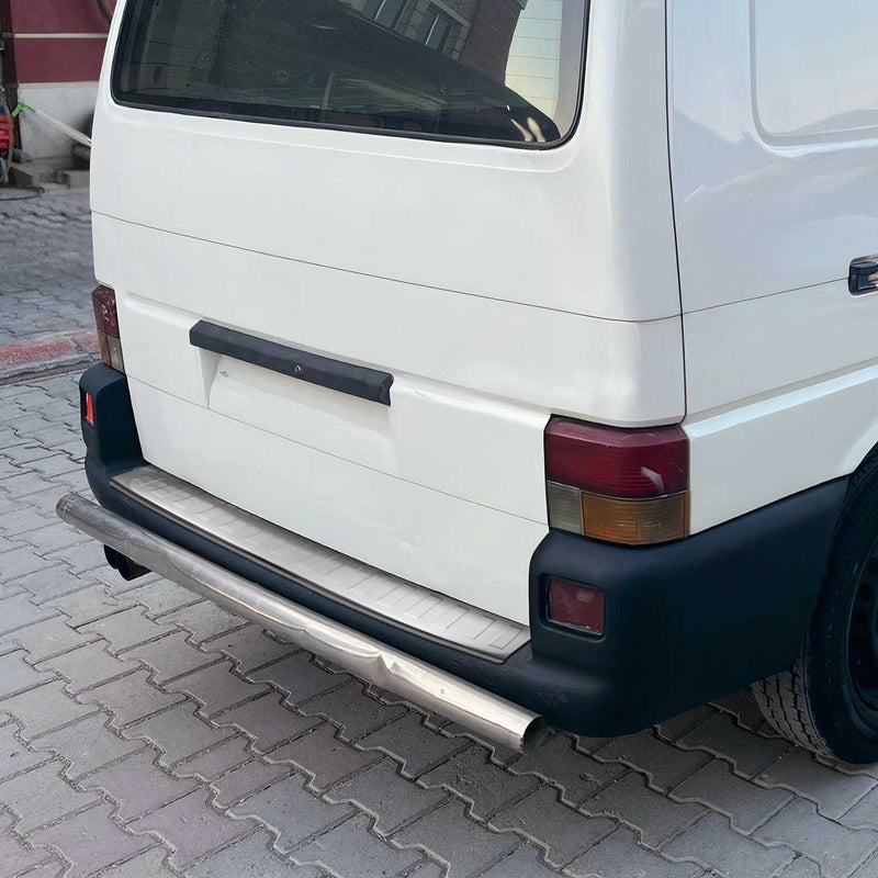 Protezione paraurti per soglia di carico per VW Transporter T4 1990-03 in acciaio inox cromato