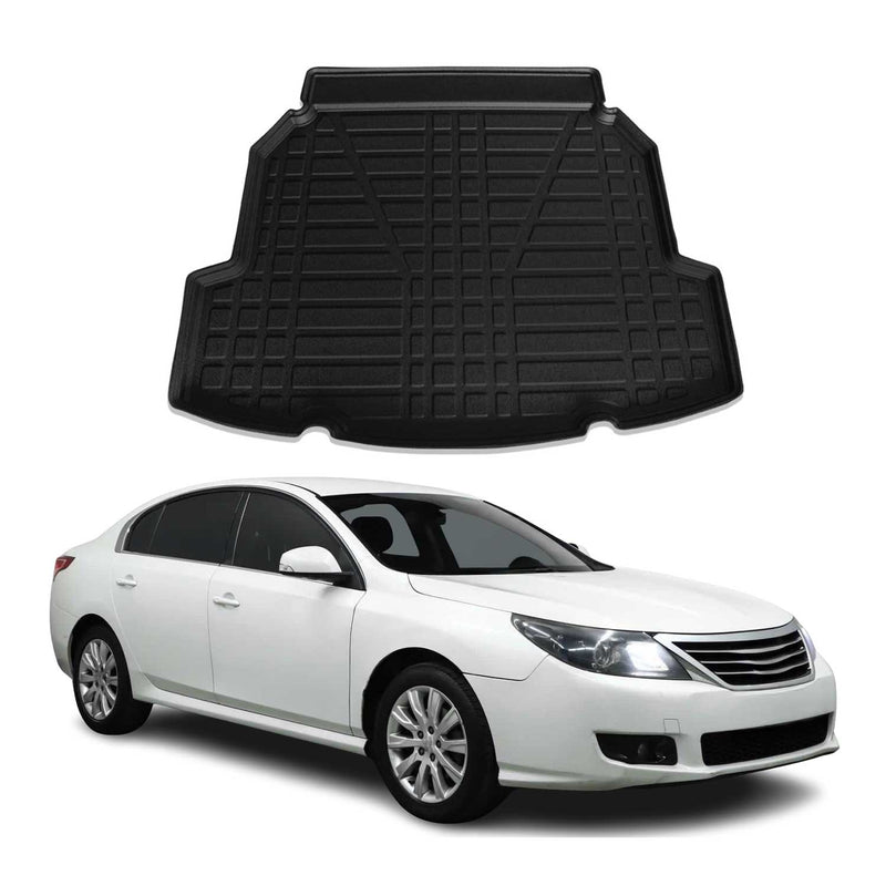 Vasca baule per Renault Latitude 2010-2021 Gomma TPE Nero