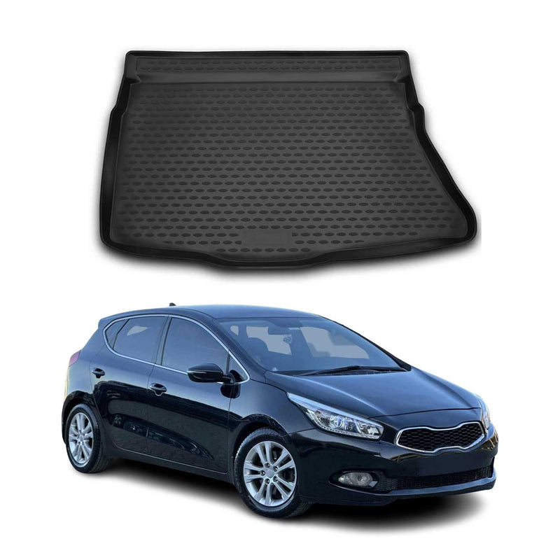 Tappetino per bagagliaio in gomma TPE per Kia Ceed 2012-2018 hatchback