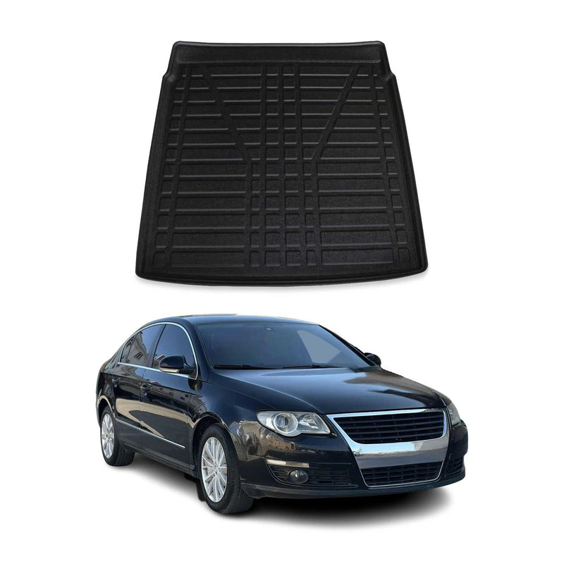 Kofferraumwanne Laderaumwanne für VW Passat 2005-2010 Limo Gummi TPE