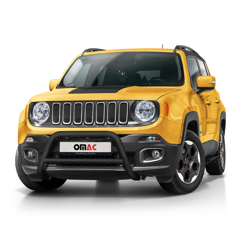 Frontbügel Frontschutzbügel für Jeep Renegade 2014-2024 mit ABE Stahl Schwarz