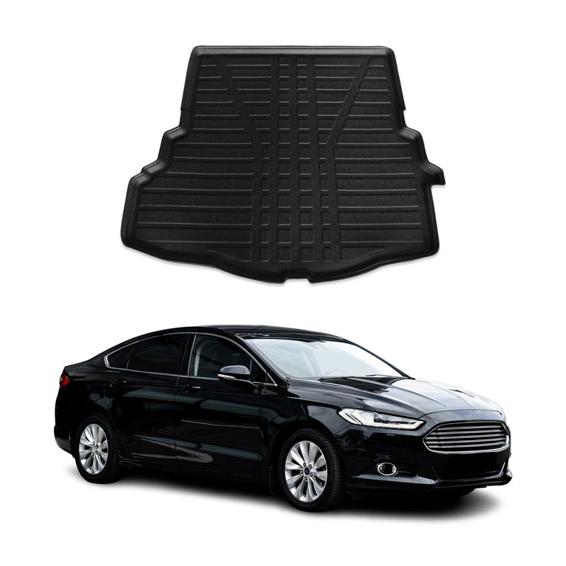 Vasca per bagagliaio per Ford Mondeo mk5 Berlina 2014-2022 Gomma TPE