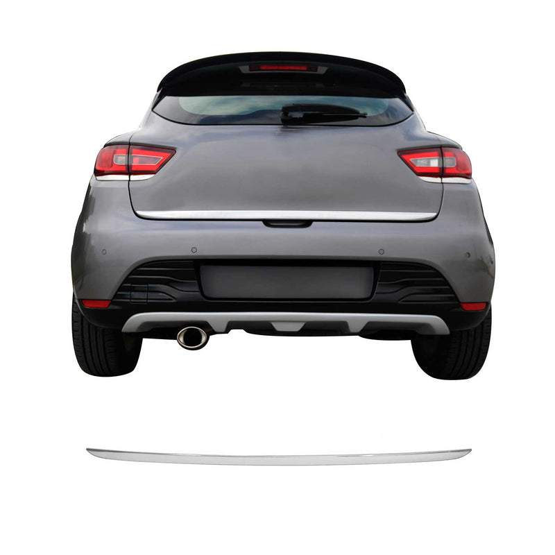 Modanatura del portellone posteriore per Renault Clio 2012-2019 in acciaio inox cromato