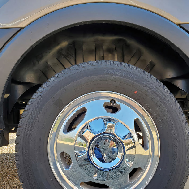 Innenkotflügel Radlaufschutz Kotflügel für Ford Transit 2014-2025 Hinten ABS 2x