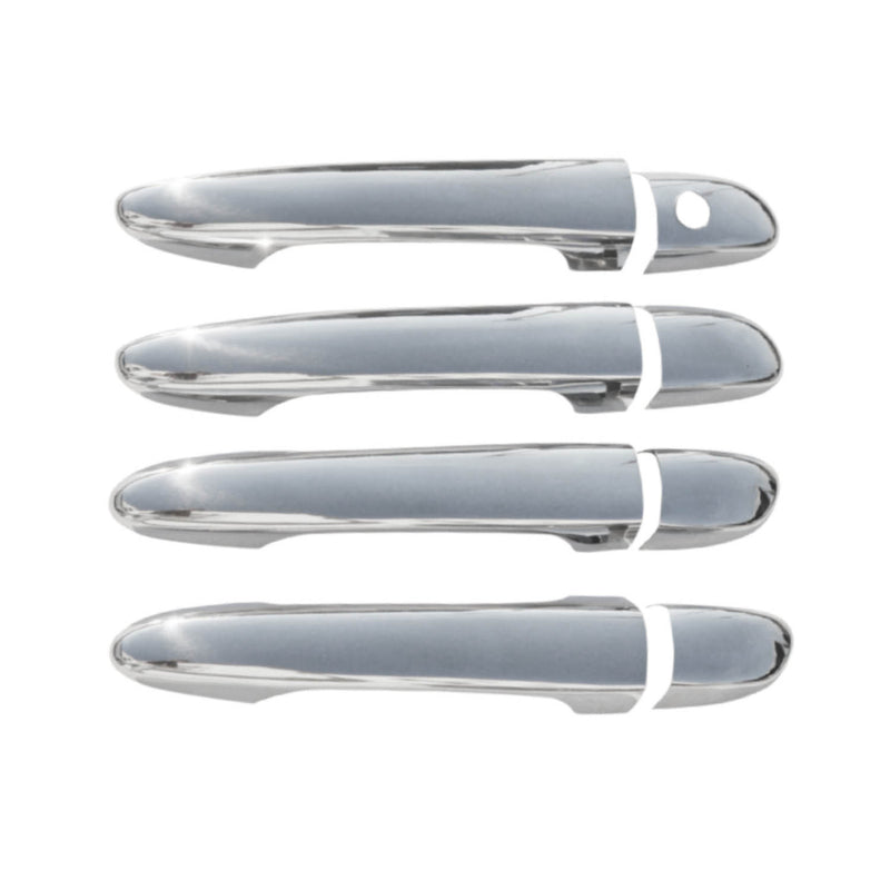 Copri maniglia porta, copri maniglia porta per Mazda 2 2007-2025 4 porte in acciaio inox argento 4 pezzi
