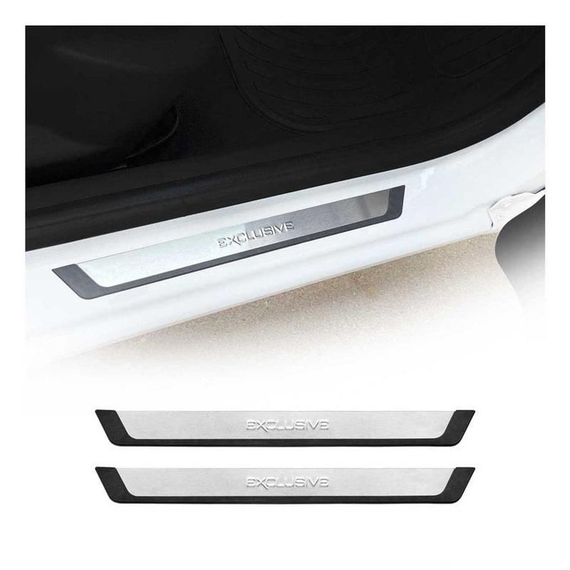 Soglie delle portiere per Tesla Model 3 XSY Cromate Spazzolate 2x