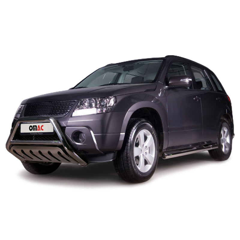 Barra di protezione anteriore per Suzuki Grand Vitara 2006-2015 ABE Silver