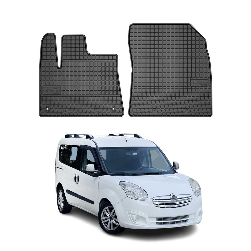 2012-2019 Opel Combo Fußmatten TPE Schwarz 2 tlg