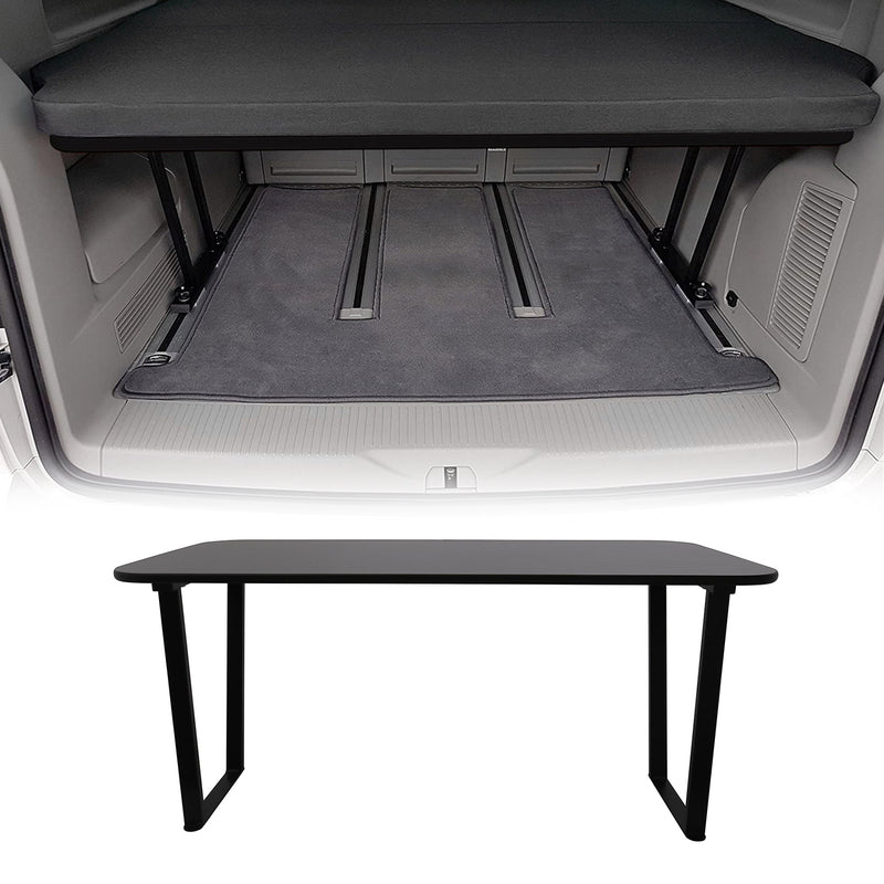 Ripiano di estensione per letto Multiflexboard per Mercedes Vito W447 2014-2025 Nero