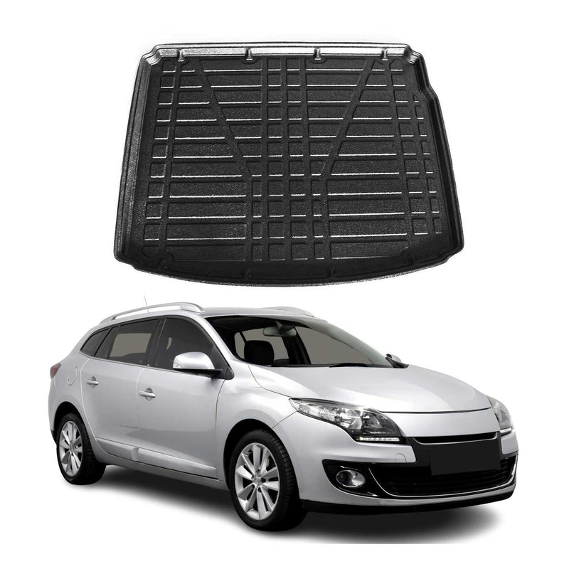 Vasca baule per Renault Megane 3 Grandtour SW 2009-2015 in gomma