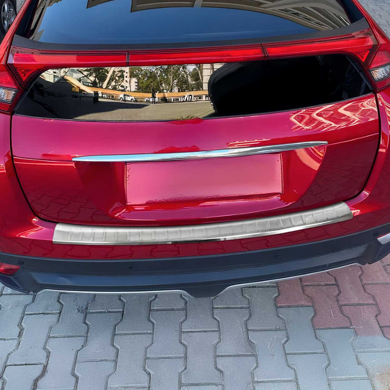 Paraurti di protezione della soglia di carico per Mitsubishi Eclipse Cross 2017-21 in acciaio inox cromato