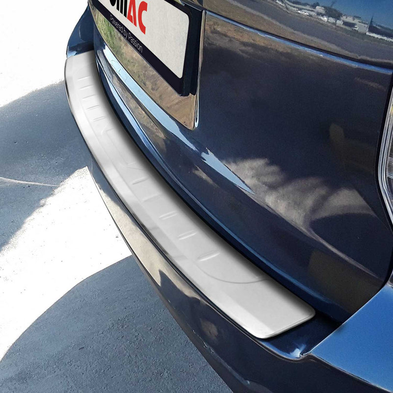 Protezione paraurti per soglia di carico per Subaru Forester 2013-2019 Cromata Spazzolata