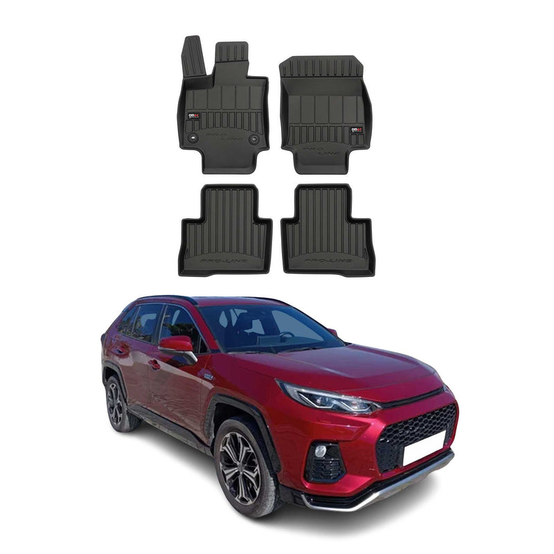 Tappetini Suzuki Across 2020-2025 in TPE nero, 4 pezzi