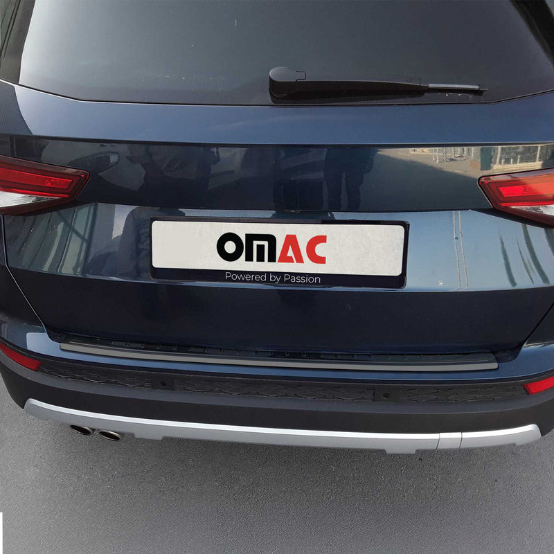 Protezione paraurti per soglia di carico per Seat Ateca 2016-2025 in acciaio inox scuro