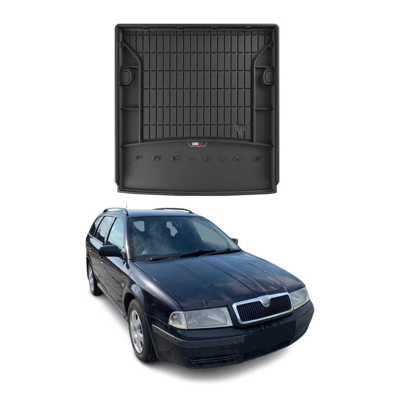 Vasca portabagagli in gomma OMAC per Skoda Octavia Combi 1996-2010 Vasca portabagagli in TPE