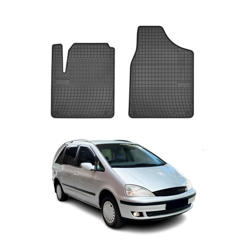 1995-2006 Ford Galaxy Fußmatten Gummi Schwarz 2 tlg