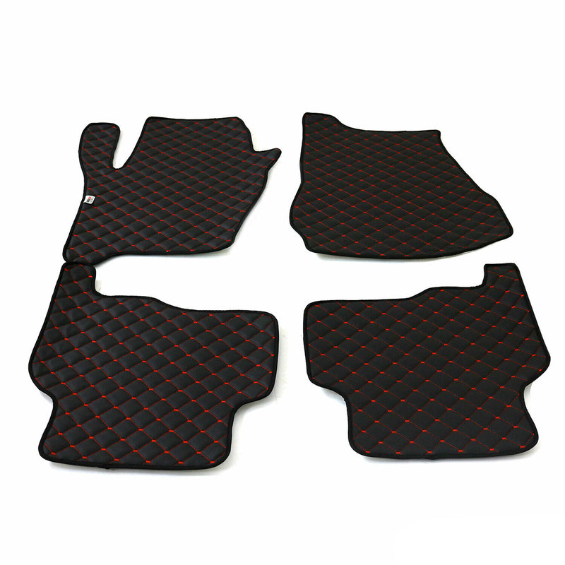 Tappetini in pelle Land Rover Sport 2005-2013, in similpelle nera, 4 pezzi