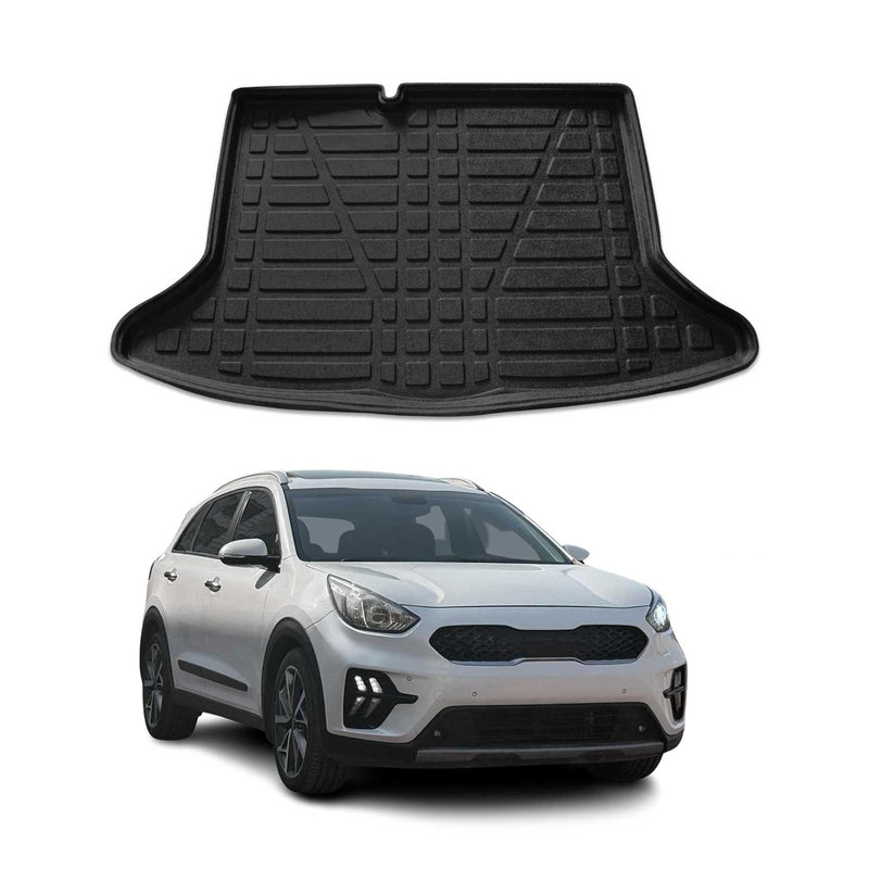 Vasca baule per Kia Niro 2016-2021 5 porte in gomma TPE nera