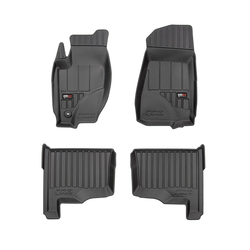 Tappetini Jeep Grand Cherokee 2005-2010 in TPE nero, 4 pezzi