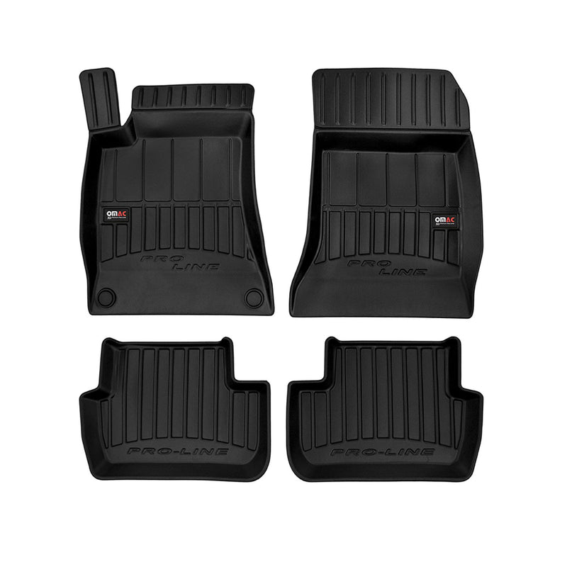 Tappetini in TPE neri per Mercedes Classe B W242 W246 2011-2018, 4 pezzi
