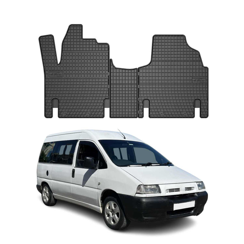 1995-2006 Peugeot Expert Fußmatten TPE Schwarz 3 tlg