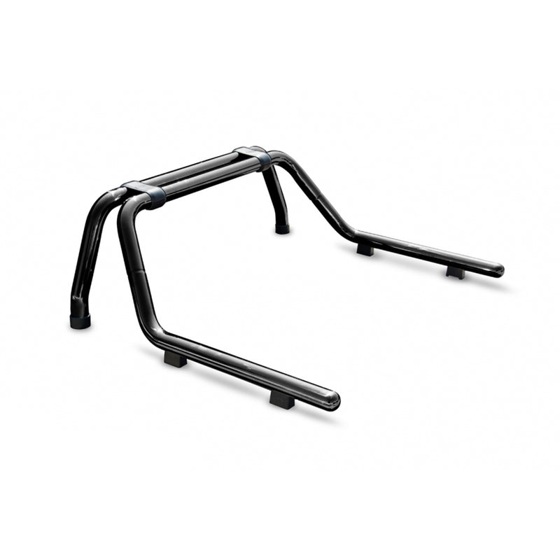 Roll bar per Nissan Navara 1997-2004 Acciaio verniciato Ø76 Nero