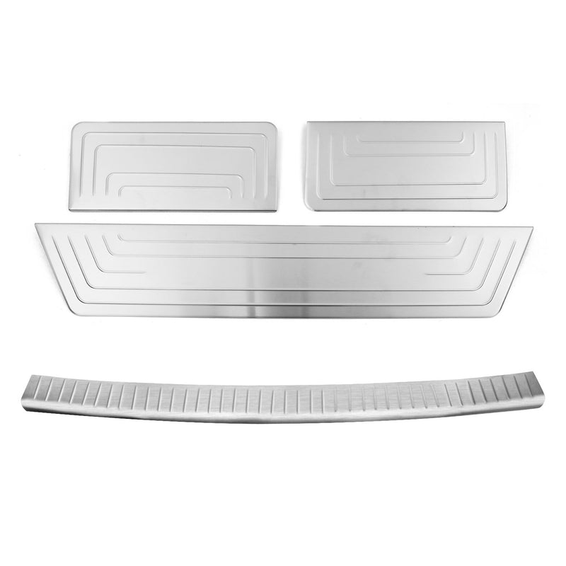 Protezione soglia di carico per VW T5 2003-2015 cromata spazzolata, set da 4