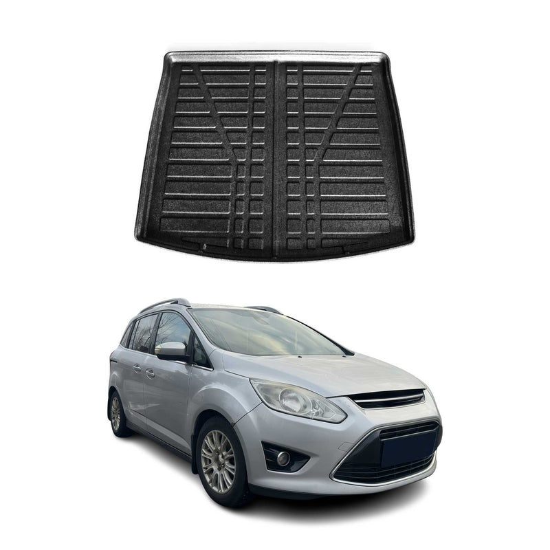Vasca baule per Ford Grand C-Max 2010-2019 7 posti in gomma TPE