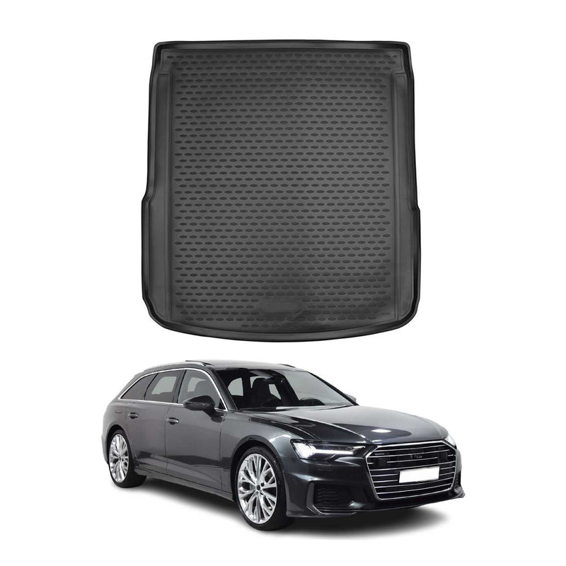 Tappetino per bagagliaio in gomma TPE per Audi A6 C8 Avant Allroad 2018-2025