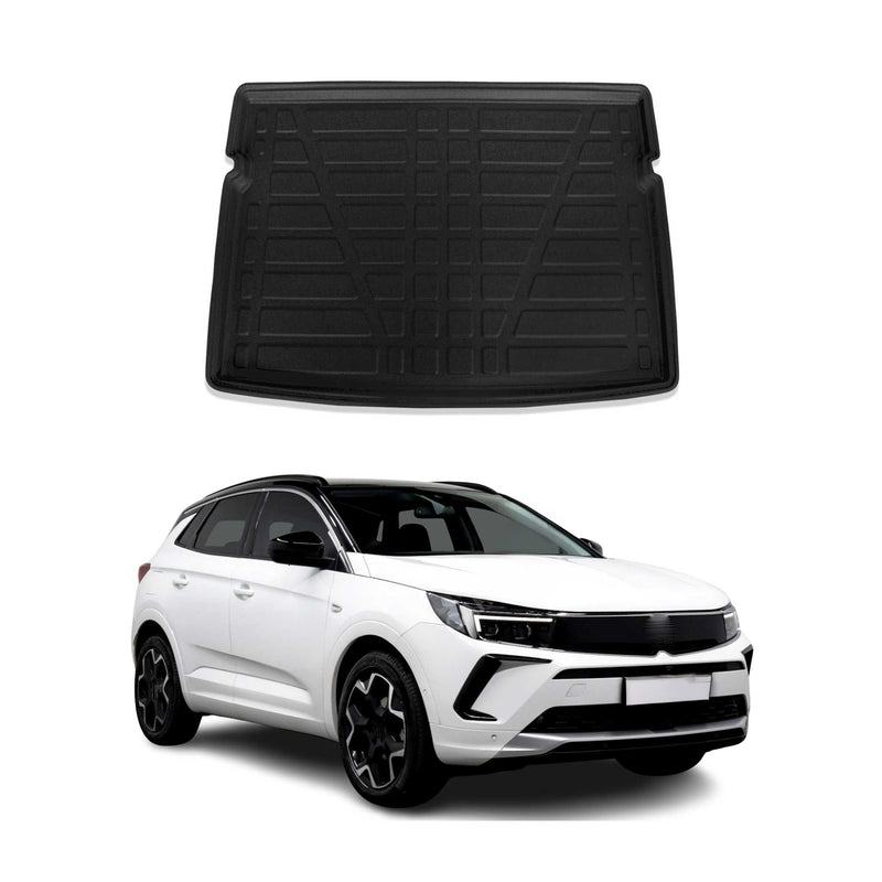 Vasca baule per Opel Crossland 2021-2024 Gomma superiore TPE