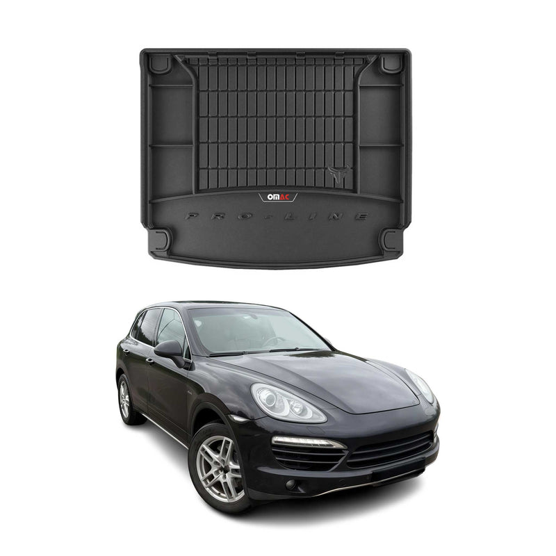 Vasca portabagagli in gomma OMAC per Porsche Cayenne 2010-2017, vasca portabagagli in TPE