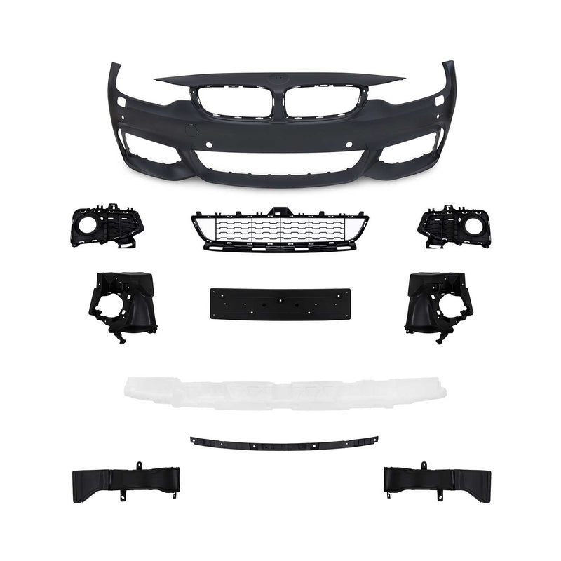 Paraurti JOM per BMW F32 Coupé F33 Cabrio F36 Gran Coupé PDC + SRA
