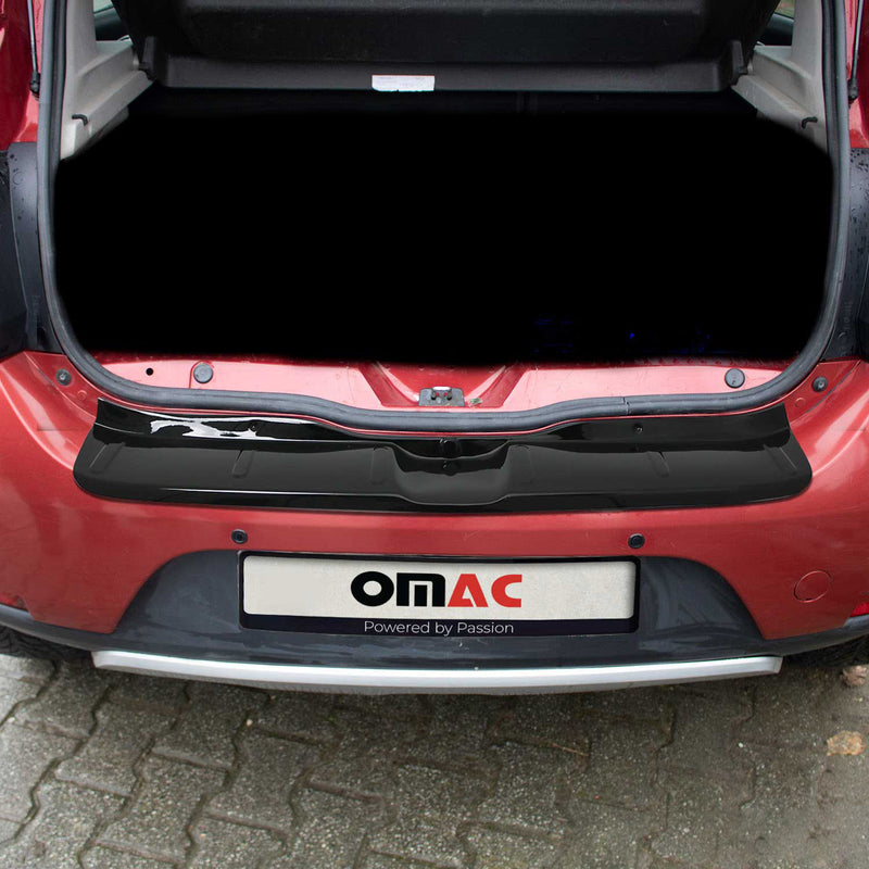 Protezione paraurti per soglia di carico per Dacia Sandero 2012-2020 Acrilico Nero