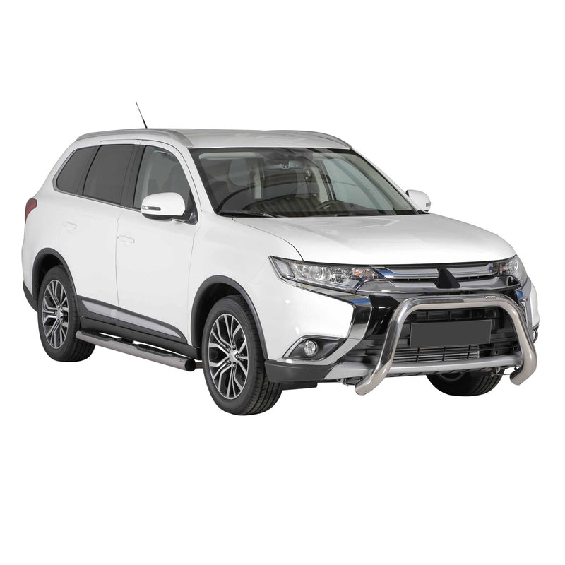 Protezione anteriore per Mitsubishi Outlander PHEV 2015-2018 acciaio ø76