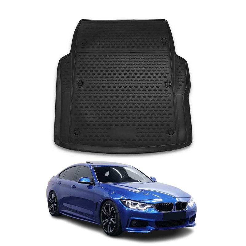 Tappetino per bagagliaio in gomma TPE per BMW Serie 4 F36 Gran Coupé 2013-2020