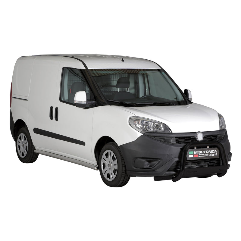 Protezione anteriore per Fiat Doblo 2015-2022 ø63mm acciaio nero