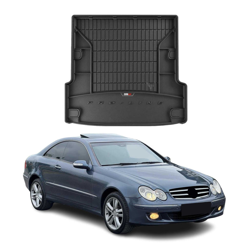 Vasca portabagagli in gomma OMAC per Mercedes CLK W209 2002-2009, vasca portabagagli in TPE